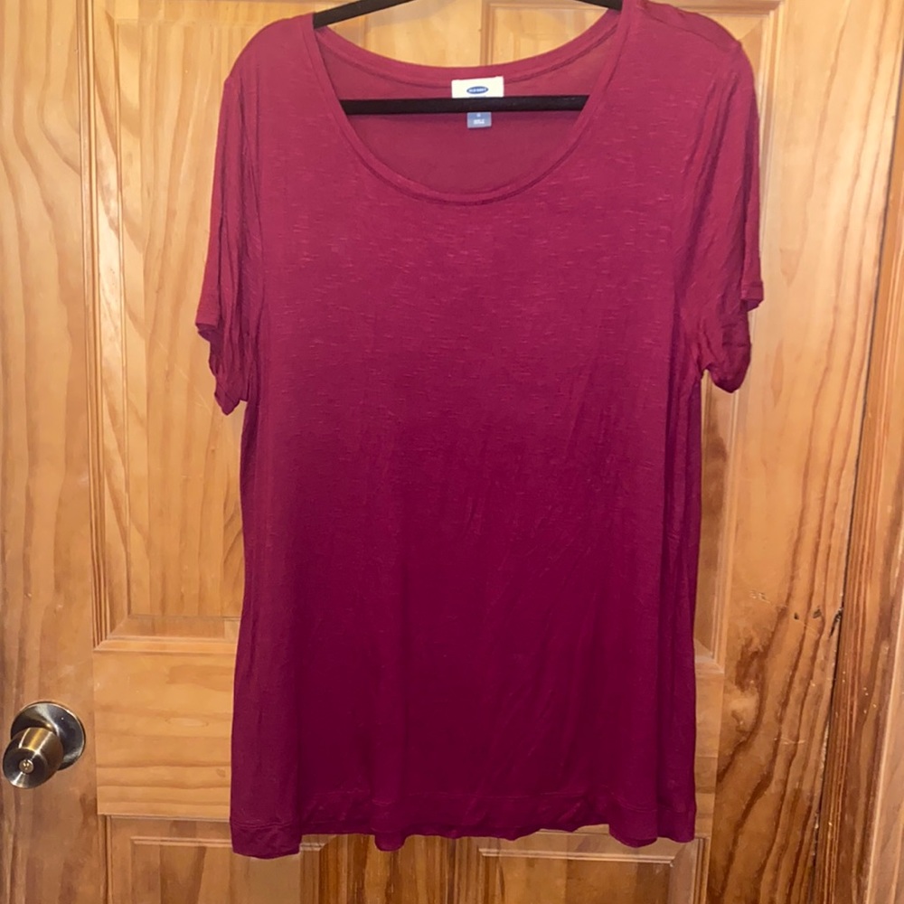 Maroon Tee
